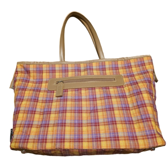 Rare OCABA/Abaco Paris Reversible Purple Shoulder Bag – Made in France - Picture 10 of 15